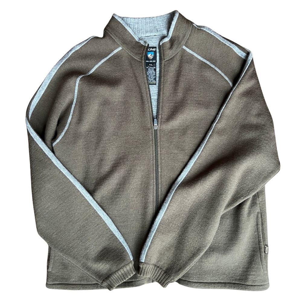 Kuhl 100% Merino Wool Zip Up